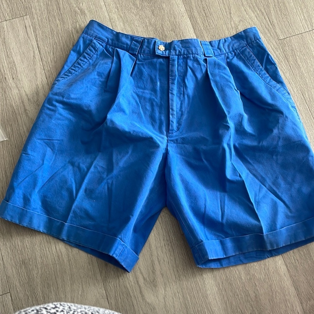 Boston trader Mens blue khaki shorts
